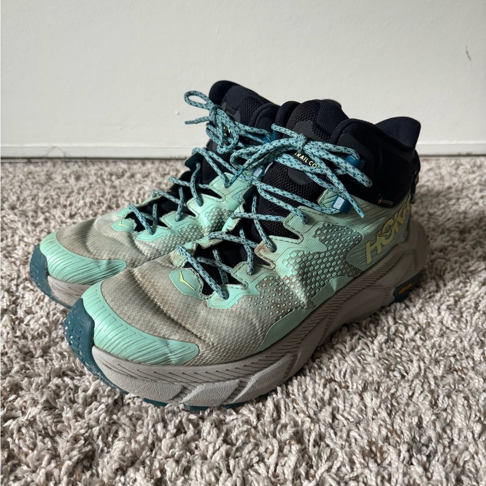 Hoka 10.5 Trail Code Gore-Tex® Hiking Boots in Blue